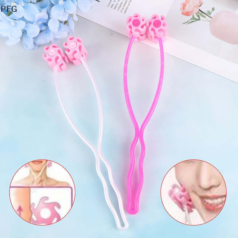 Massageador Facial em Forma de Flor de Ameixa PFG, Ferramenta de Cuidado Estético para Emagrecimento Facial ULKP