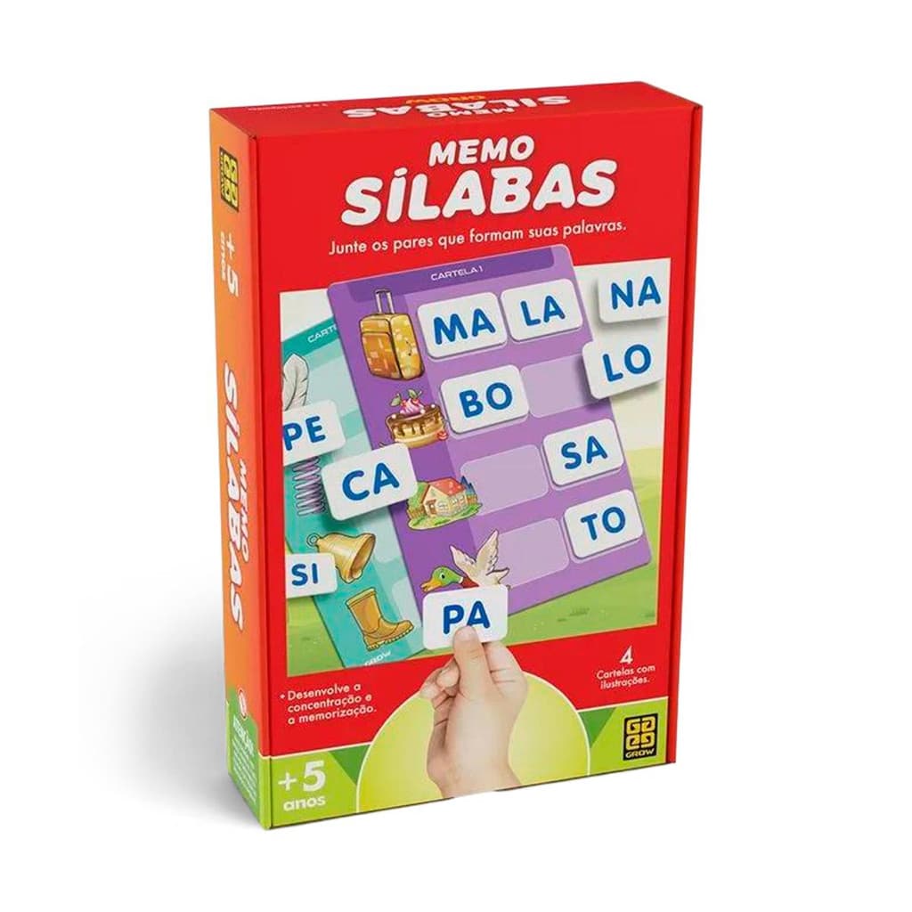 Memória sílabas - Grow