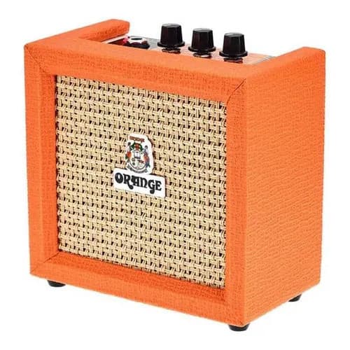 Amplificador Orange Crush Mini 3w Portátil Guitarra Crush Mini Laranja 9v