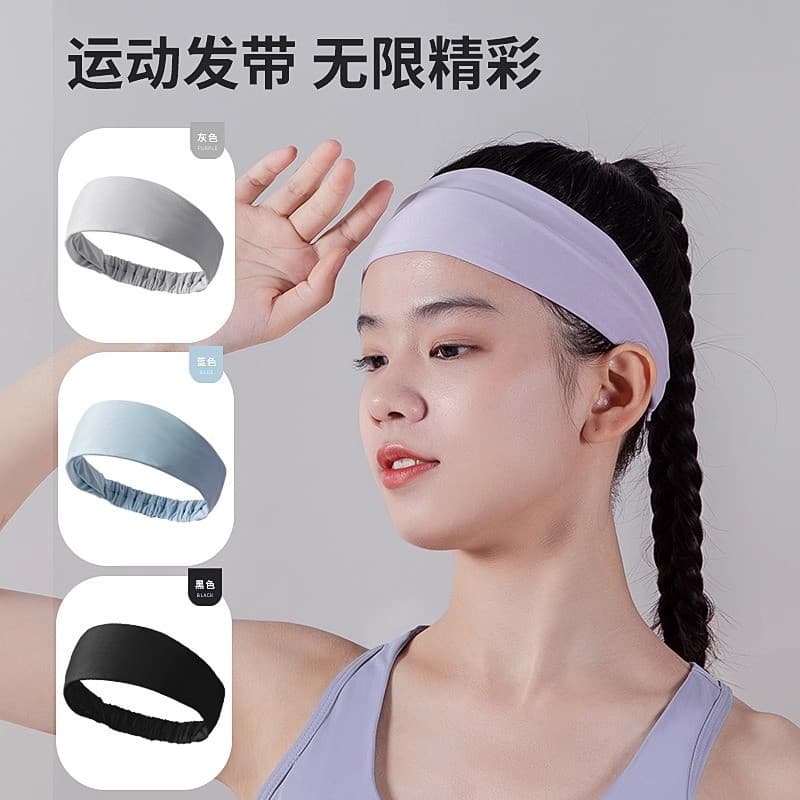 Masculino feminino correndo esportes bandana ao ar livre Fitness Yoga suor-absorvente bandana leve alta elástica de seca