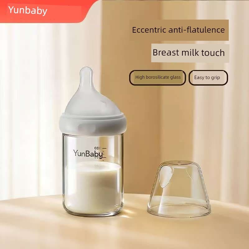 pump for breastfeeding feeding bottle for toddler feeding bottle Mamadeira de vidro com alto teor de borosilicato Bei pa