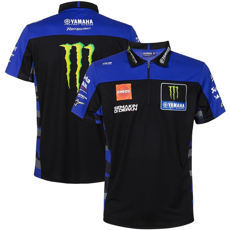 [Recomendado] Nova Camisa Polo de Manga Curta Respirável e de Secagem Rápida para Fãs de Equipes de Corrida de Motocicle