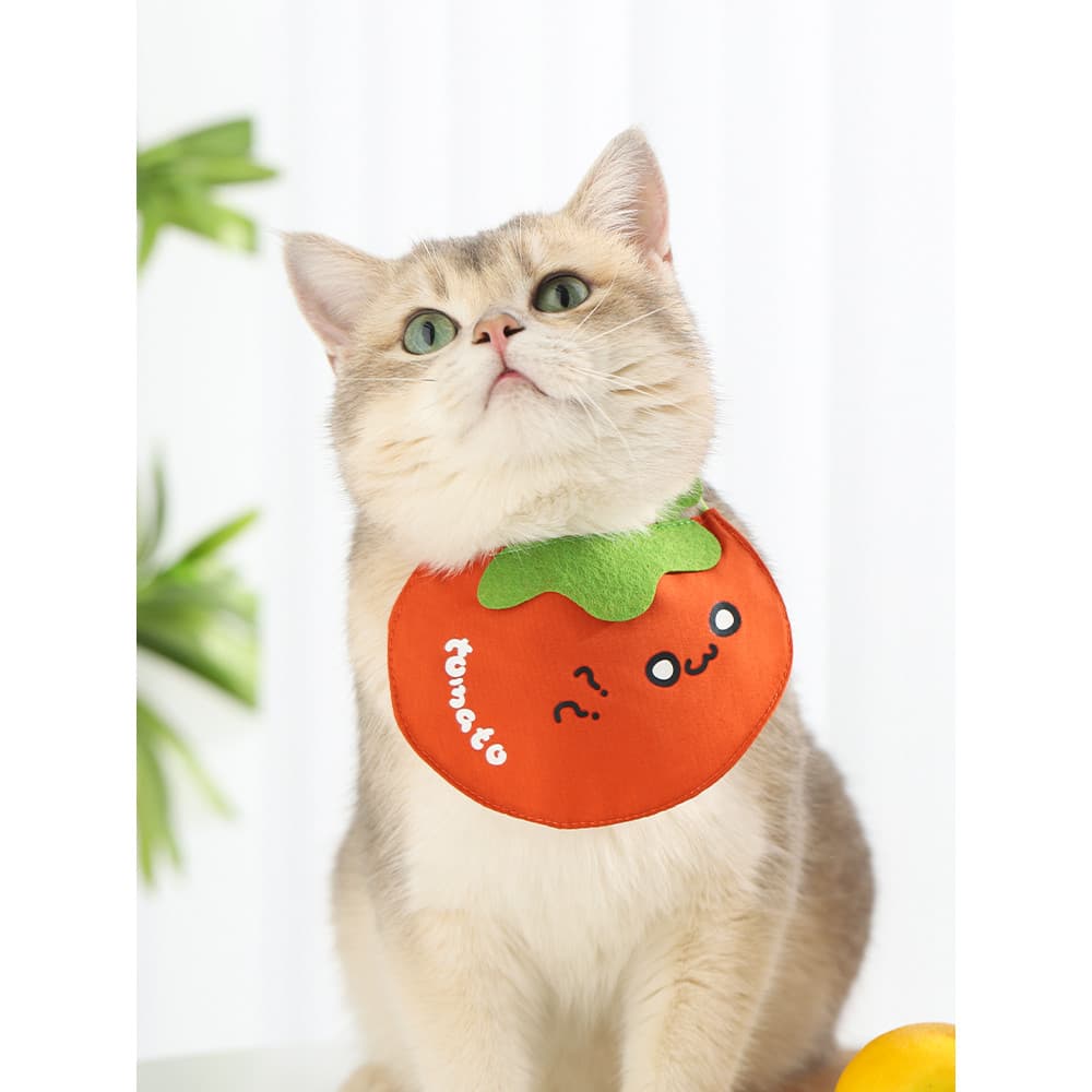 Coleira de gato Saliva toalha babador gato gatinho acessórios fofos decoração gravata borboleta coleira de cachorro baba