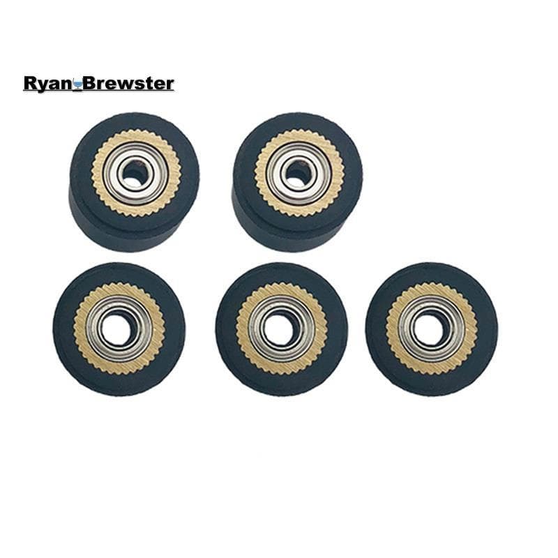 [Preferência R] 5 Peças Roda De Alimentação Para Máquina De Gravação Plotter Rolo De Papel Cortador Pitada 4x10x14mm Ace