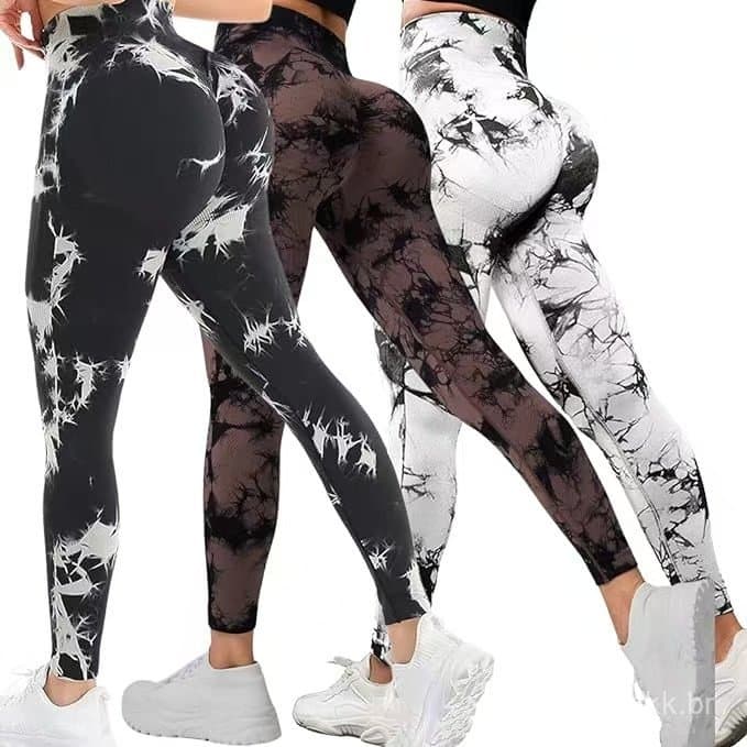 Elevador de quadril sem costura de cintura alta Leggings /Yoga Pants Women S-L