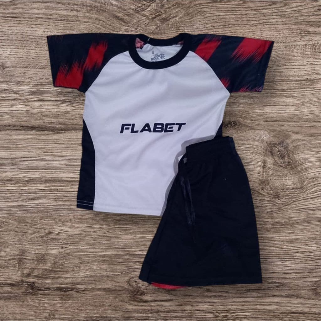 Conjunto Infantil Menino Dry-Fit 2 ao 14 Anos