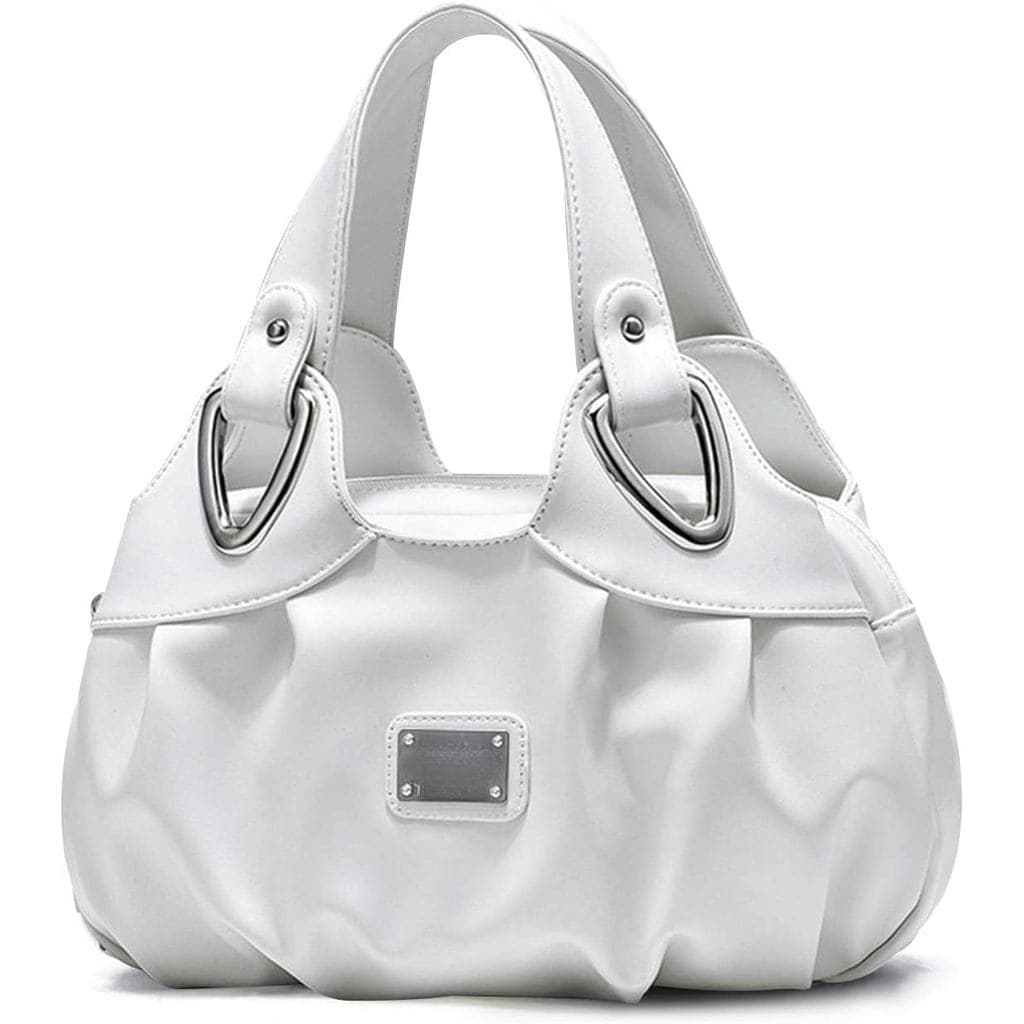 Bolsa de mão floral em couro genuíno, uma bolsa elegante para mulheres.