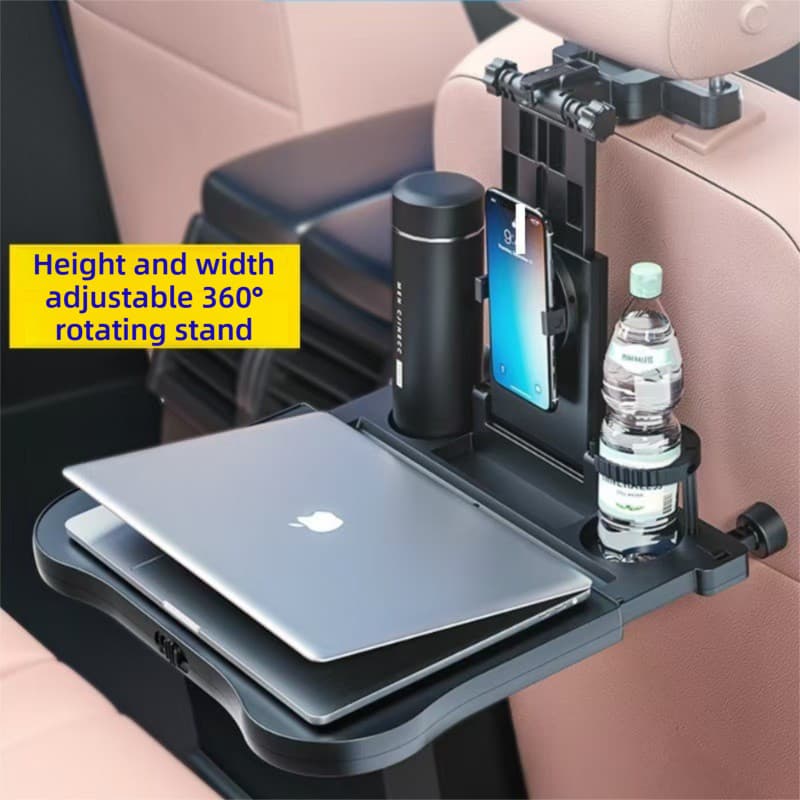 Multifuncional 360 ° Mesa Dobrável Rotativa para Carro