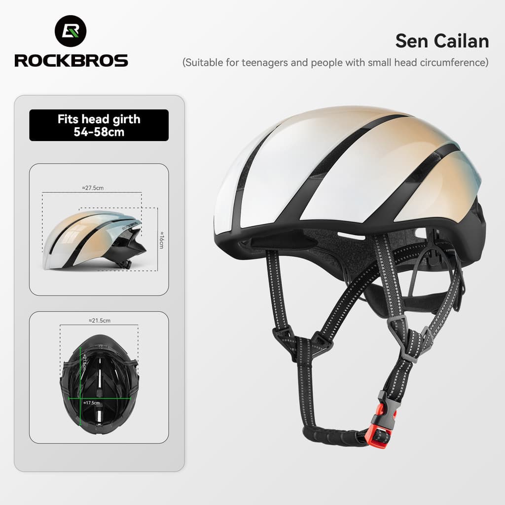 ROCKBROS Capacete De Bicicleta Infantil 15 Aberturas Respirável Aerodinâmico PC + EPS Proteção Contra Impacto Forro Lavá