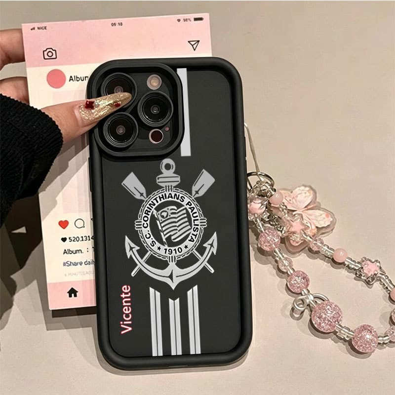 Capa À Prova De Choque Para MOTO G84 G54 G10 G14 G15 G22 G24 G34 G35 G53 G60 G75 EDGE 50 Vertical Oco Circular Impresso