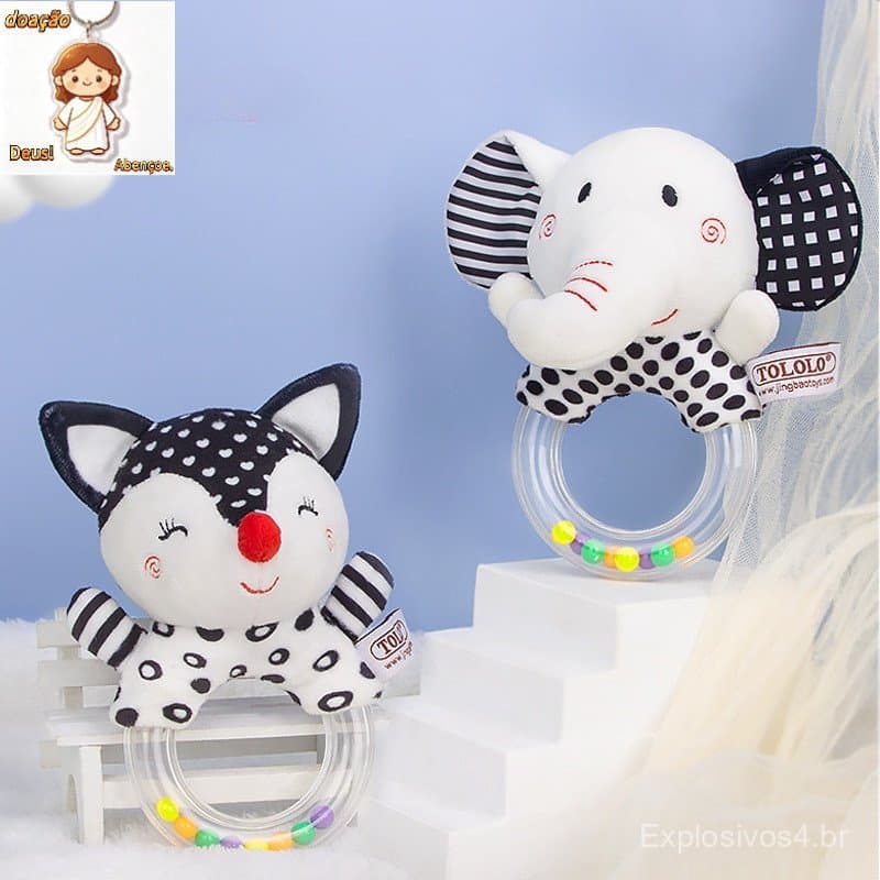 Brinquedos de educação infantil de 0 a 1 ano/campainha/treinamento de agarramento de bebê brinquedos para bebê