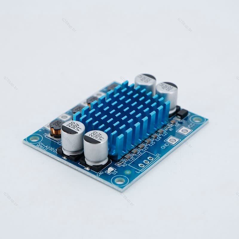 30W Canal Duplo DC 12V 24V XH-A232 HD Placa Amplificadora De Áudio Digital Para Módulo Amplificador MP3 De Fresagem BR28
