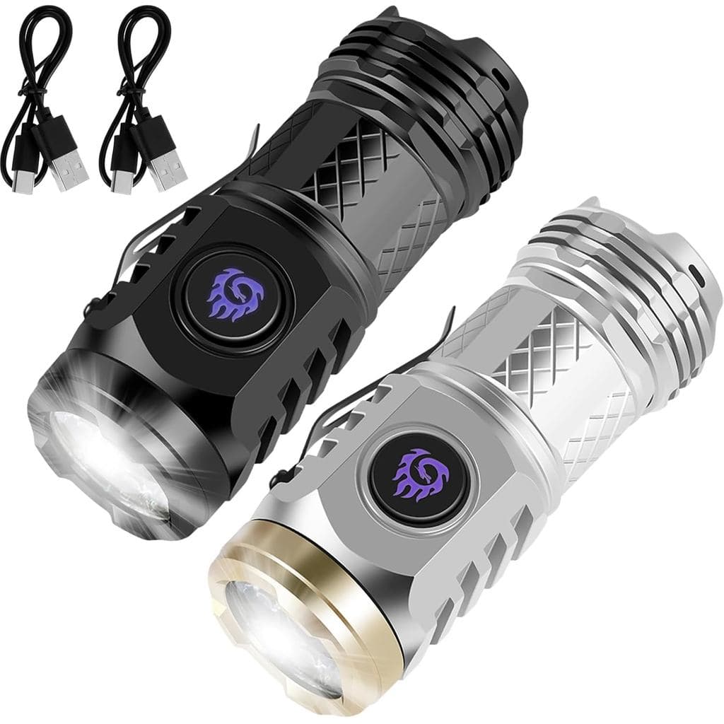 2 Peças Mini Lanterna Monstro de Três Olhos, Mini Lanterna Monstro de Três Olhos Alemã de Super Potência, Lanterna de Bo