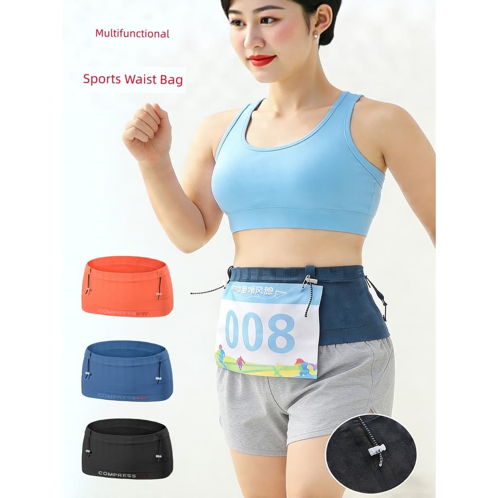 Multifuncional esportes saco de cintura das mulheres dos homens correndo Fitness saco do telefone móvel ao ar livre leve