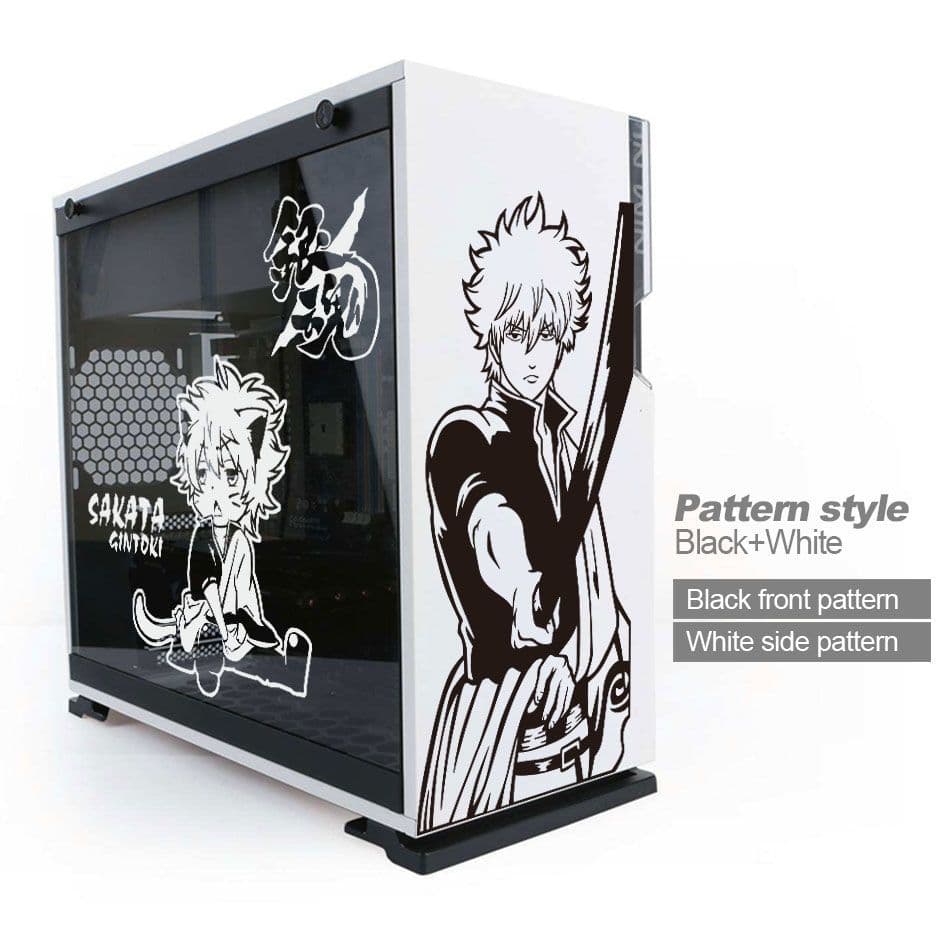 XYLDN728 Gintama Anime chassi adesivo ATX computador Host decoração adesivo jogos Desktop à prova dwaterproof água dor a