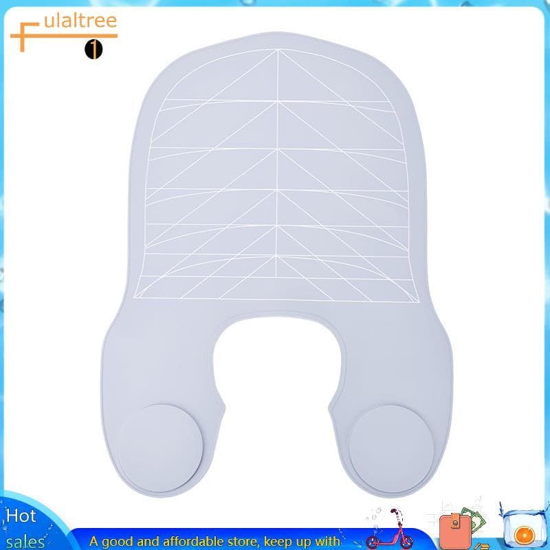Coleira De Corte De Cabelo À Prova D'água , 1 Peça , Capa De Silicone Com Listra Para Salão De Beleza , Cabeleireiros ,