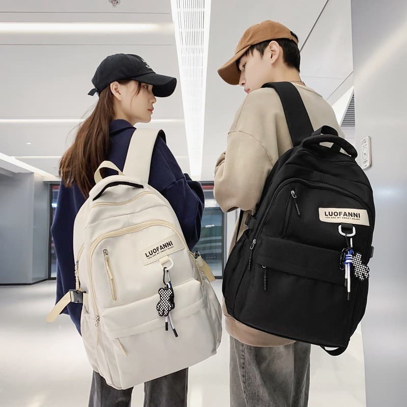 Mochila escolar nova e elegante para meninas, mochila de grande capacidade para estudantes do ensino fundamental, médio