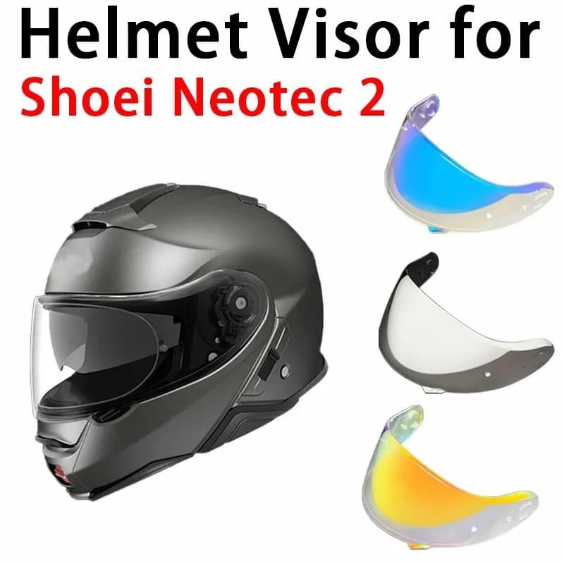 Neotec 2 Viseiras Capacete Protetor Facial Viseira Pára-Brisa Para SHOEI I