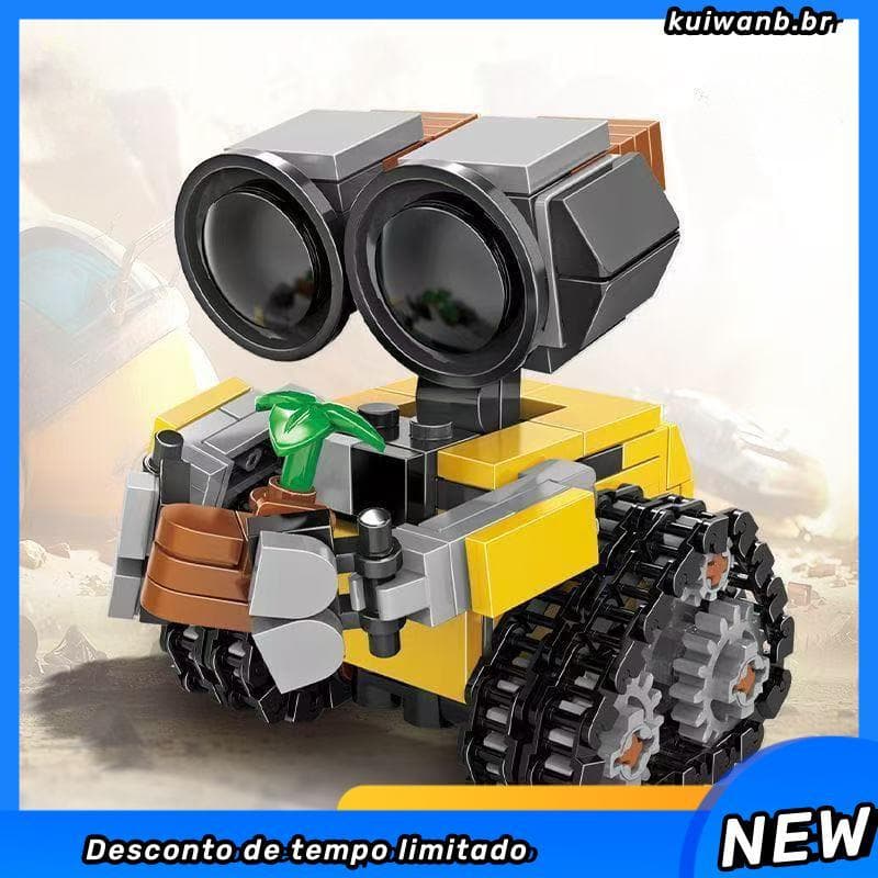 687 Pçs Lego Bloco De Construção Robô Série Star Wars Canhão De Lixo Modelo Crianças Meninos DIY Educação Científica m