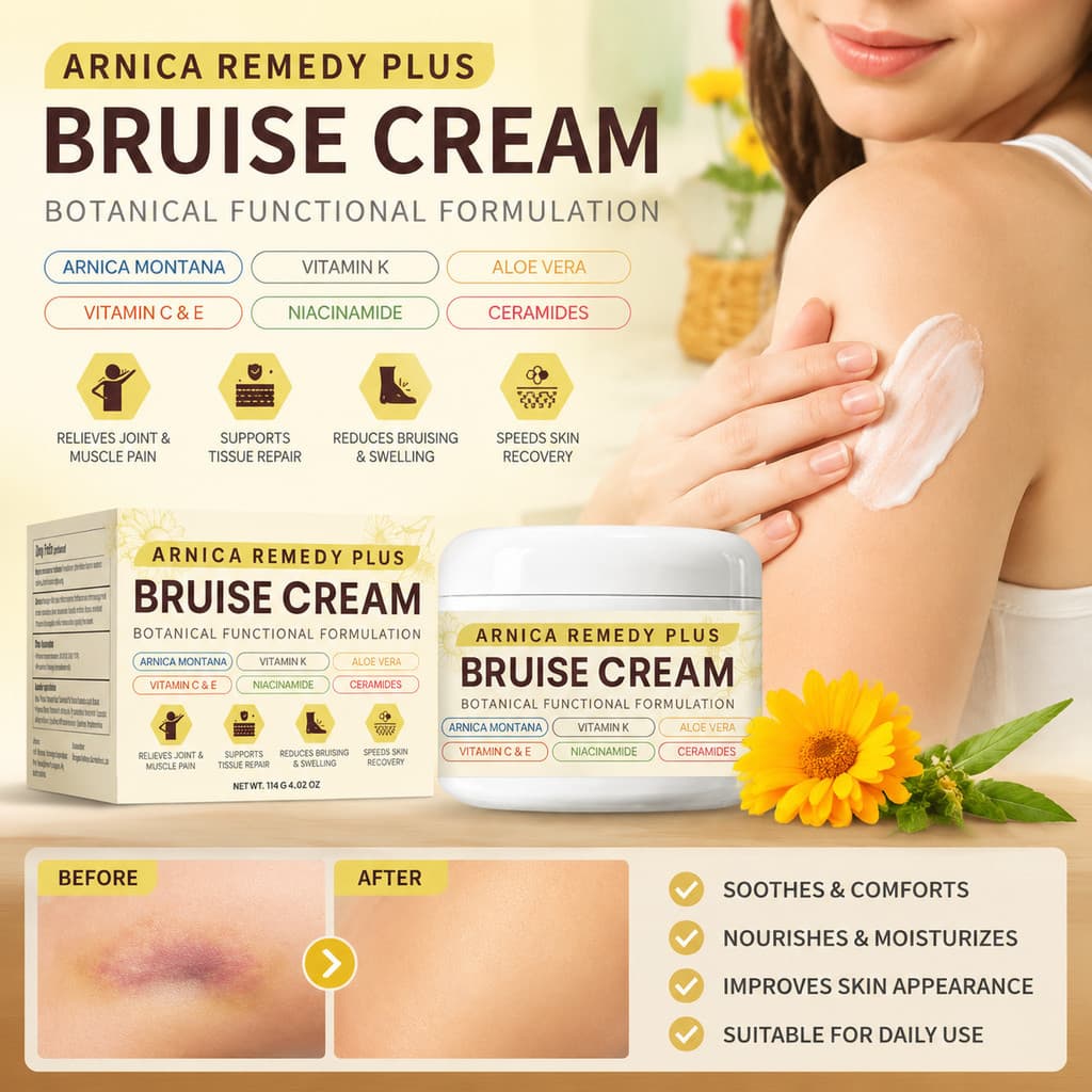 114g Creme Calmante De Calêndula E Arnica-Hidratante Nutritivo Enriquecido Com Vitaminas Para Cuidados Diários De Pele C