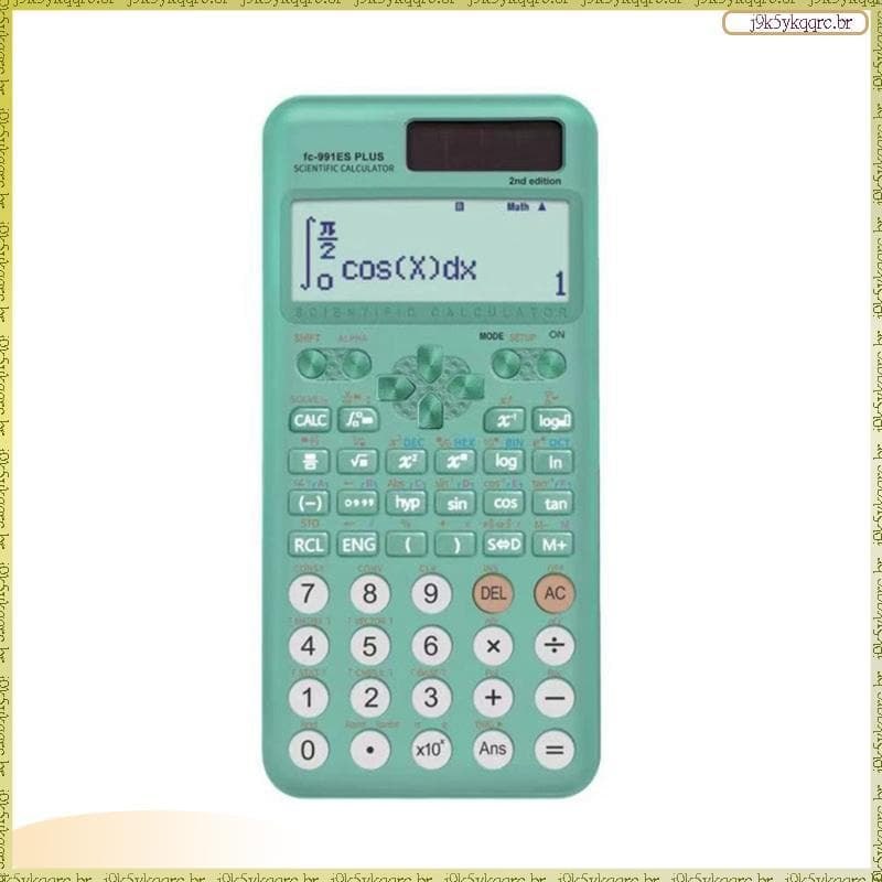 [Lan] Calculadora Científica Movida A Energia Solar 991ES PLUS-2nd 417 Funções Para Alunos E Professores Da Escola D