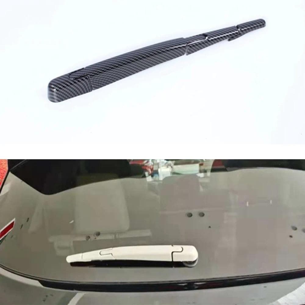 Para Toyota Highlander 2022 Carro Traseiro Chuva Limpador Capa Guarnição Estilo Exterior ABS Moldagem Automática Peças D