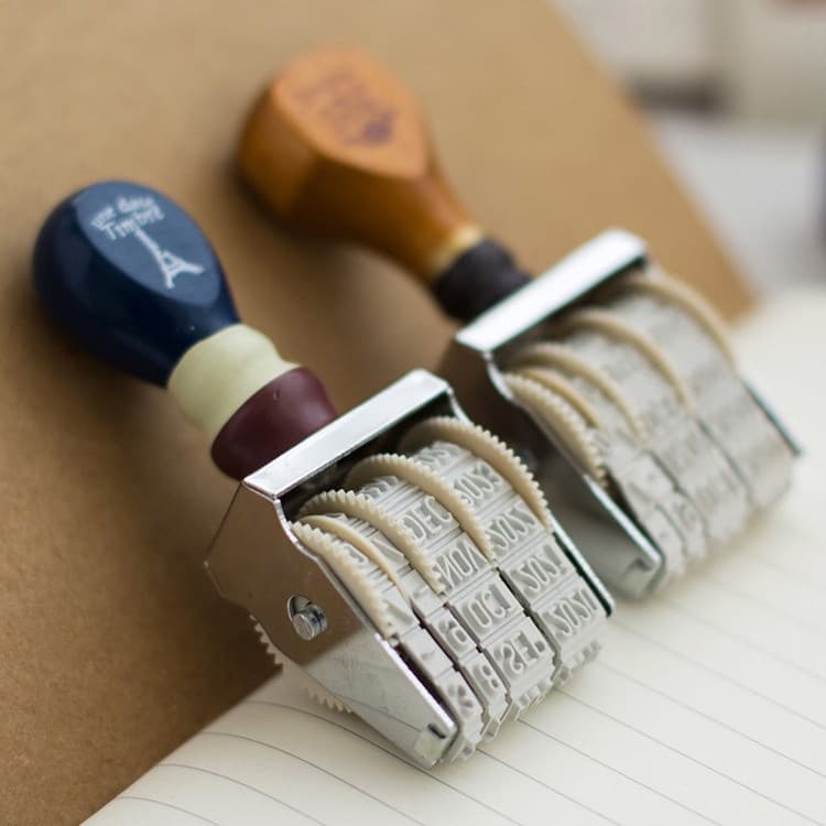 Carimbo Vintage Universal Data
