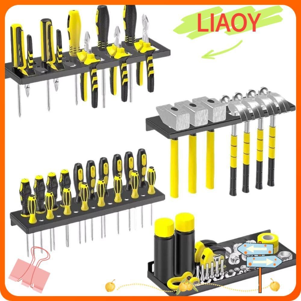 Organizador De Chave De Fenda LIAOYING , Com Alicates De Montagem Em Parede Parafuso , Rack De Armazenamento De Ferramen