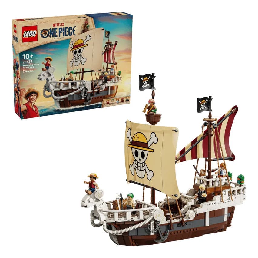 Lego One Piece Navio Pirata Going Merry 75639 - 1376 Peças
