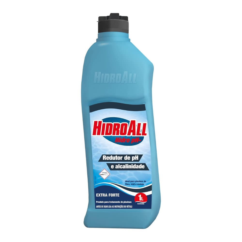 Redutor De PH e Alcalinidade Hidro PH- 1L - HidroAll
