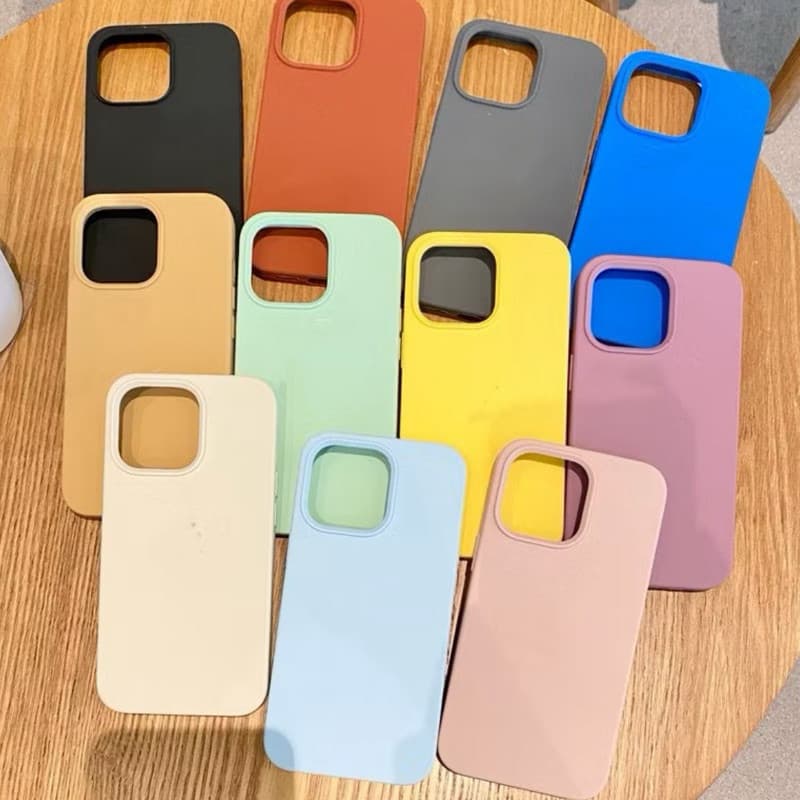 Capinha Case Silicone Para iPhone 14 e 14 Pro Premium