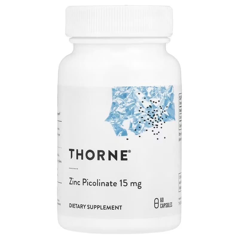 Picolinato de Zinco 15 mg 60 Cápsulas Thorne