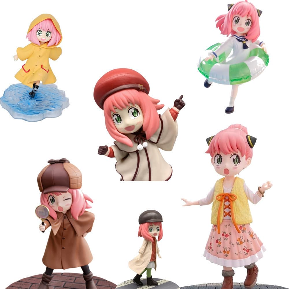 Spy X Family Action Figure Boneca De Brinquedo Anya Yor Loid Forger Quimera Anime