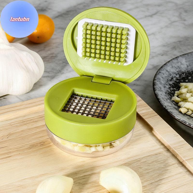 Prensa Manual De Alho LANTUBN Com Alça ABS E Picador De Aço Inoxidável Para Corte Eficiente Na Cozinha Doméstica BR