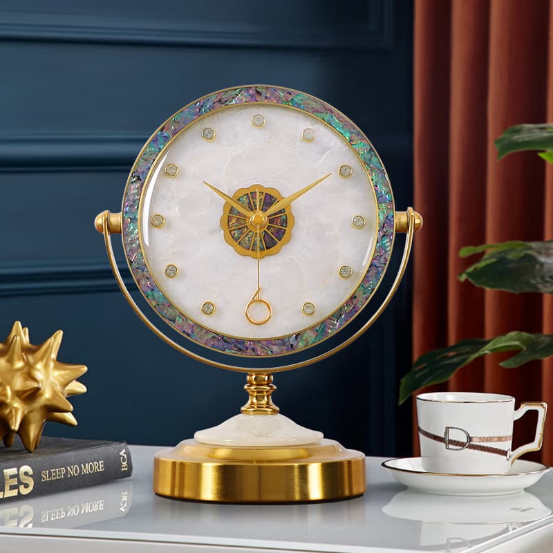 Pêndulo de mesa relógio de mesa sala estar decoração relógio de mesa doméstico moderno e minimalista pêndulo cama