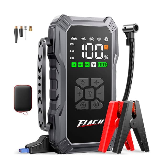 AUXILIAR PARTIDA FLACH 12V 1000A PICO APF-1000C AUTOMOTIVO
