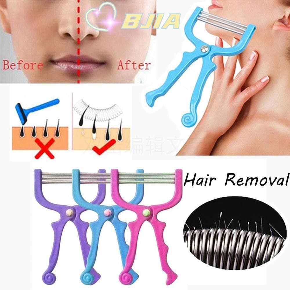 BJIA Removedor De Pêlos Faciais Depilação Útil Barbear Seguro Portátil Corporal Depilador Facial