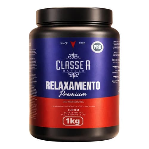 Creme Alisante Relaxamento Premium Classe A Força Super 1kg