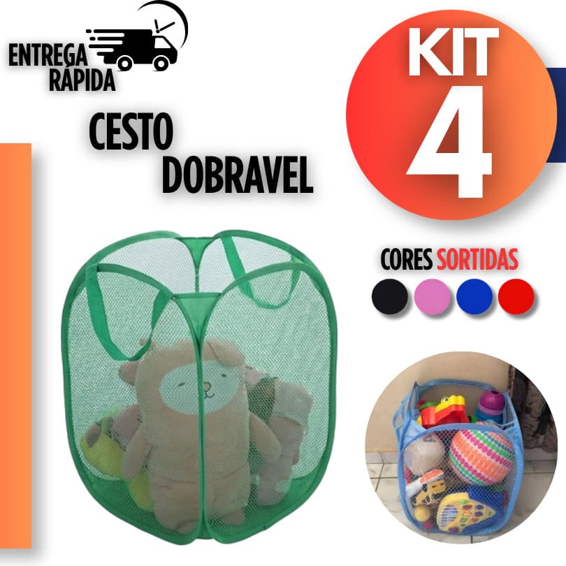 Cesto DOBRAVEL Cesto Dobrável Organizador Bebê XCM Brinquedos Brinquedo Roupa Cesto Infantil E Adulto premium