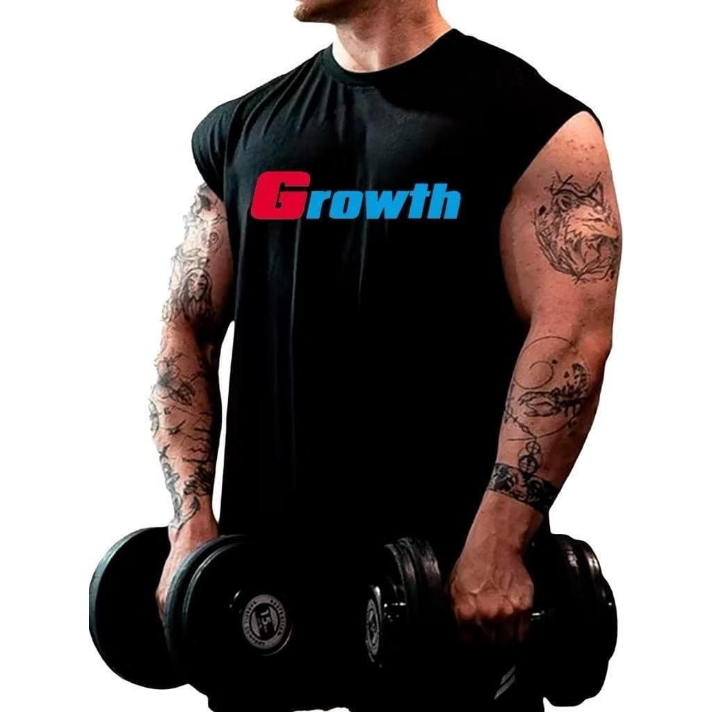 CAMISETA REGATA OVERSIZED MASCULINA CAMISA MASCULINA ACADEMIA TREINO LARGA MODA DE ALTA QUALIDADE