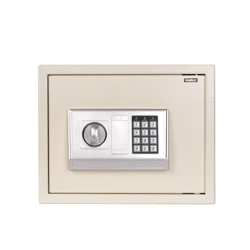 Cofre Aço 30cm Eletrônico Senha Teclado Digital E Chave Sb30