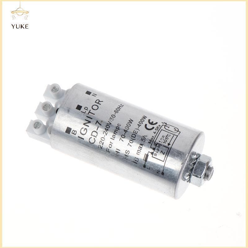 YUKE CD-7 Ignição Eletrônica 70W-400W Iluminação Starter Conexão De 3 Fios Para Estádio Interno Reparo De Alta Potência