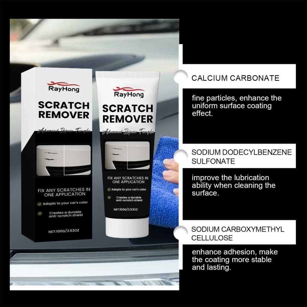 Pasta Removedora De Arranhões De Carro 100g-Reparo Brilhante Para Carros , Motocicletas , Veículos