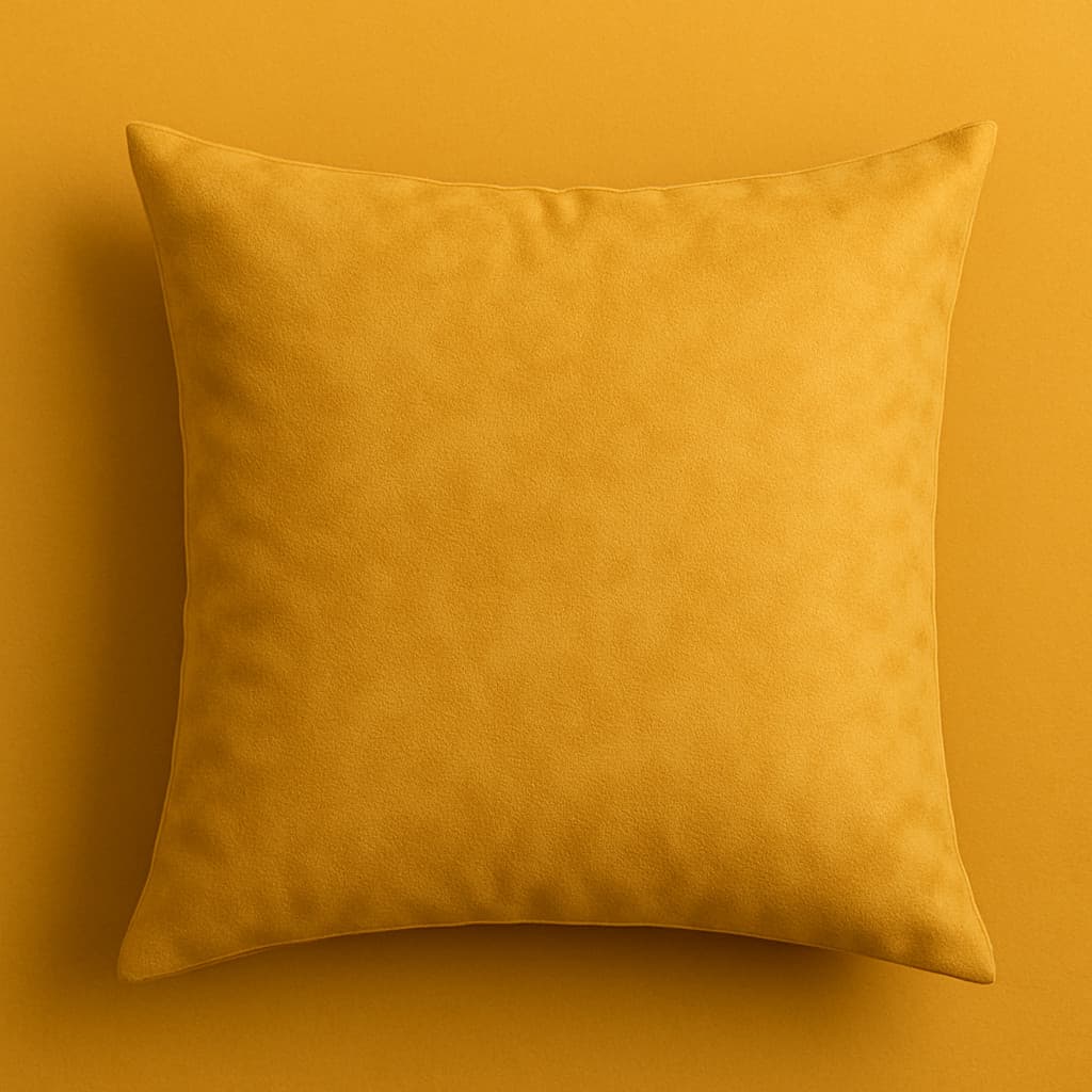 CAPA ALMOFADA LISA EM SUEDE UMA (1) CAPA