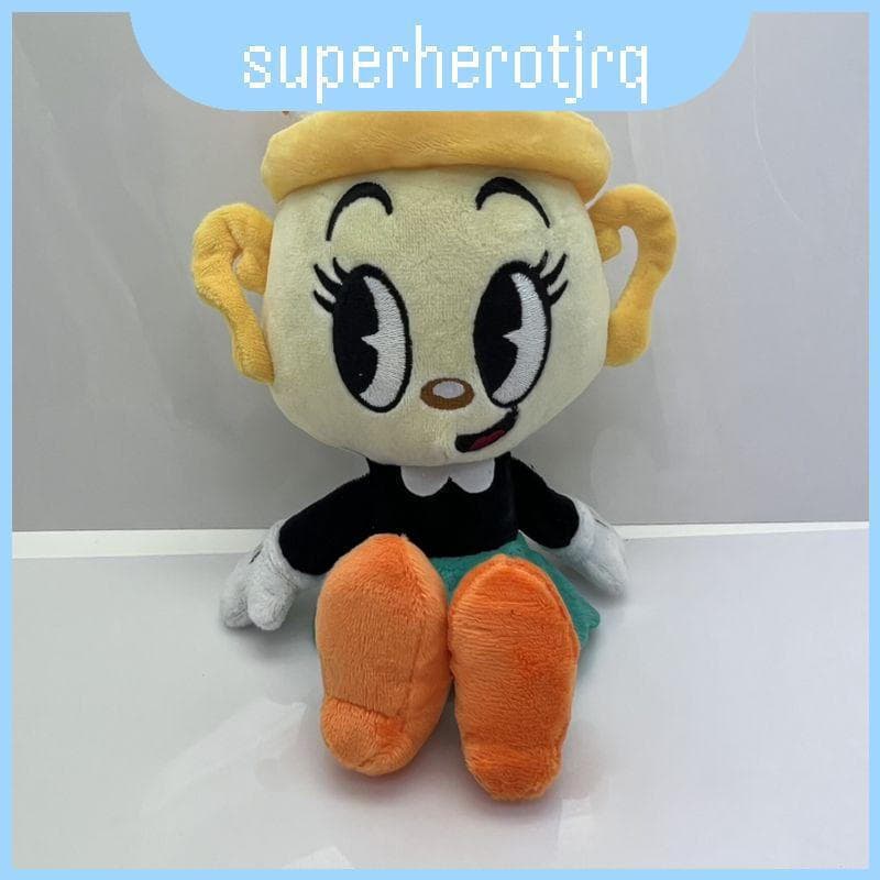 Brinquedo De Pelúcia Cuphead Teacup Head Adventure Para Crianças De 9 Polegadas