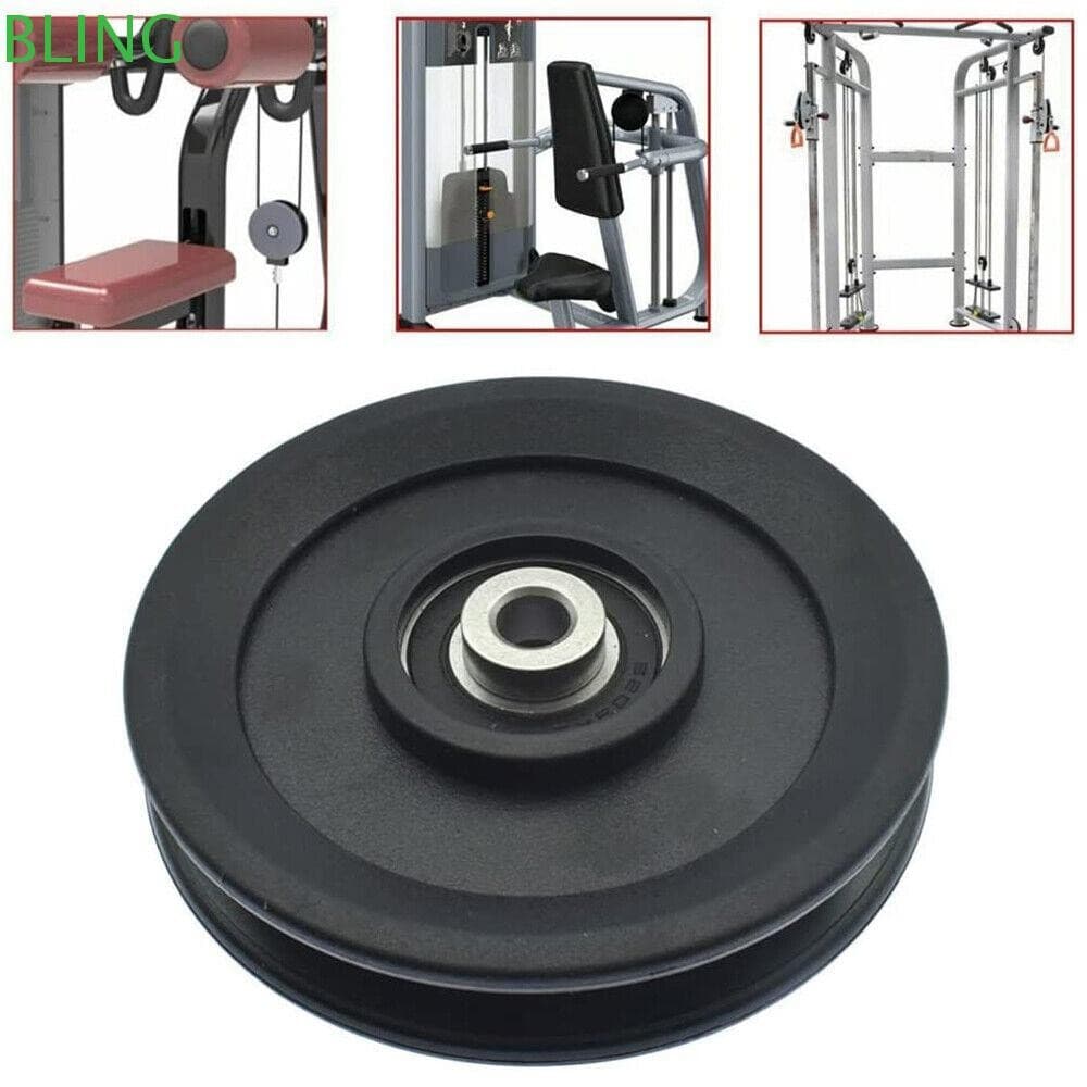 Polia De Nylon BLING , Peças De Equipamentos De Ginástica , Roda De Leve , Cabo | Parte Rolamento