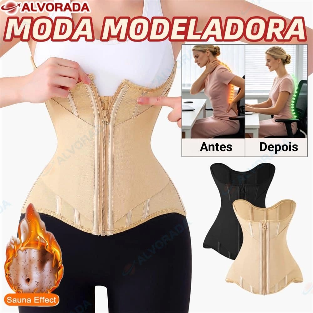 Body Shaper Corset Cintura Trainer Cinto De Emagrecimento Mulheres Barriga Modelagem Cinta Shapewear Cinturão-AO