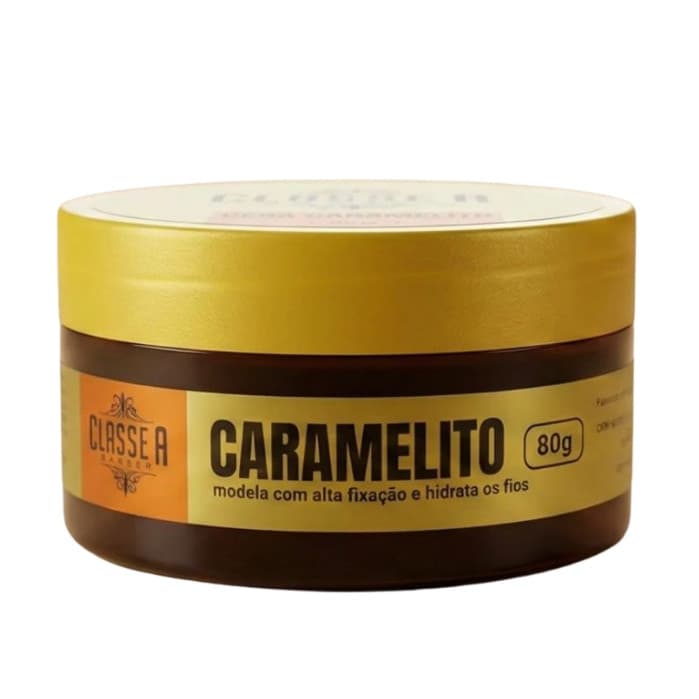 Pomada Cera Pasta Modeladora Caramelito Classe A 80G