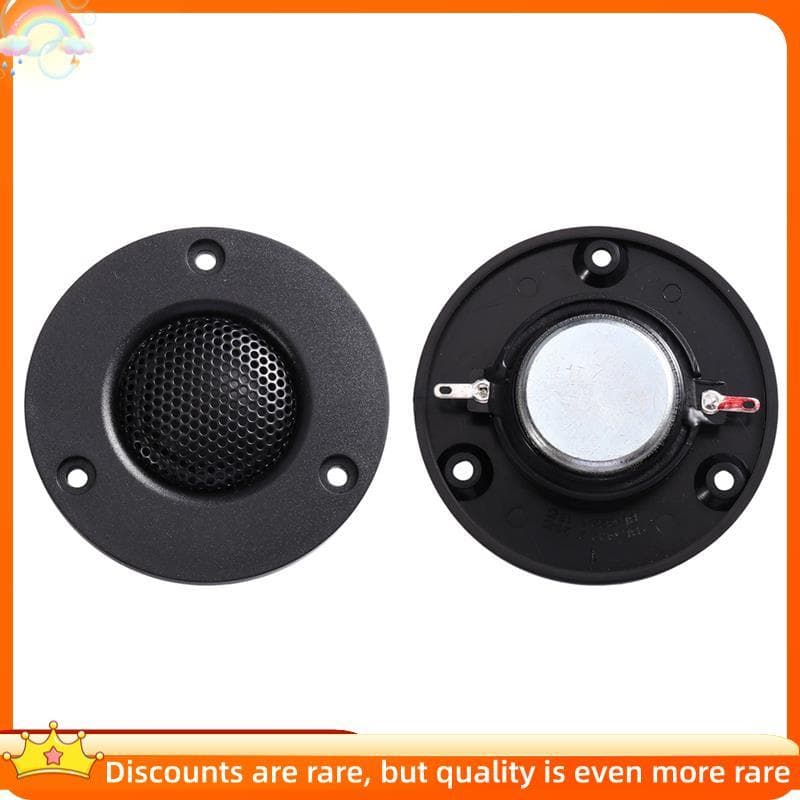 Alto-Falante De Carro Para Atualização De Sistema De Áudio De Veículo 2 Peças 4Ohm 30W Tweeter De Cúpula De Seda Hifi Ir