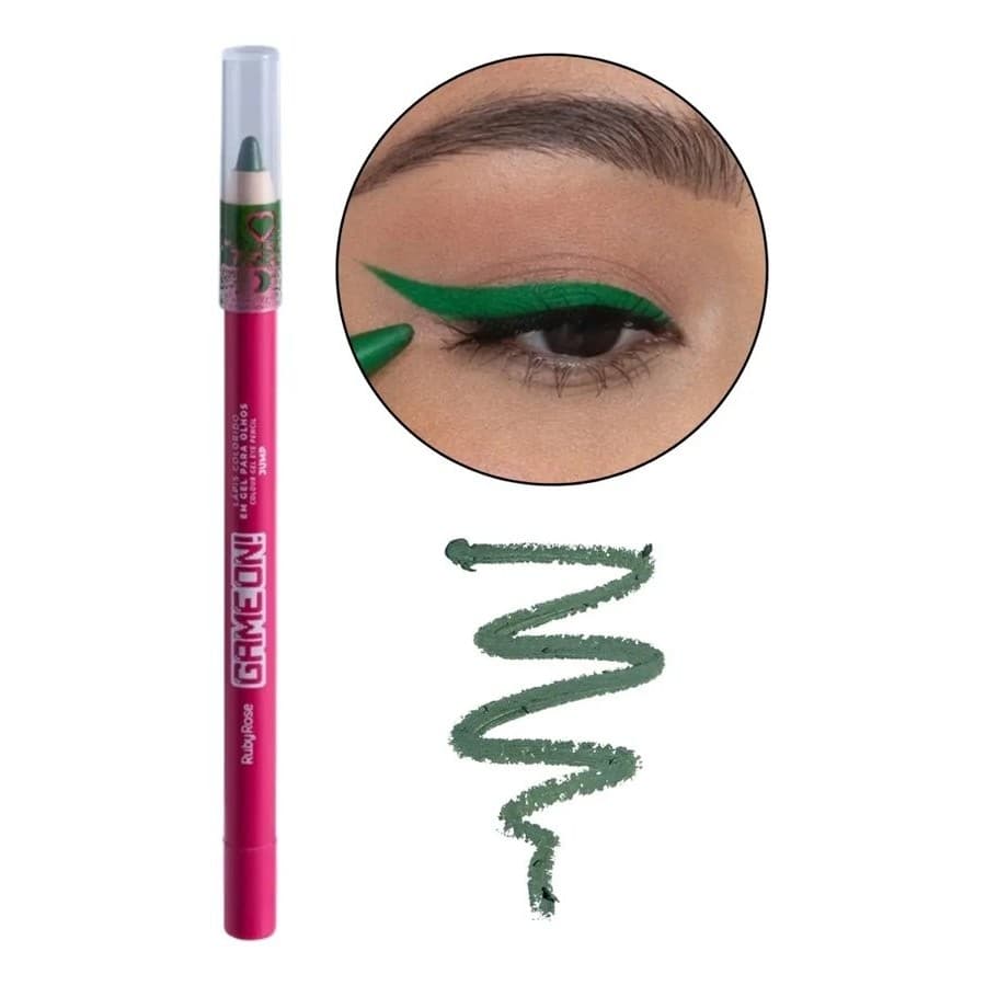 Ruby Rose Lapis Colorido Em Gel para Olhos Game On - Jump